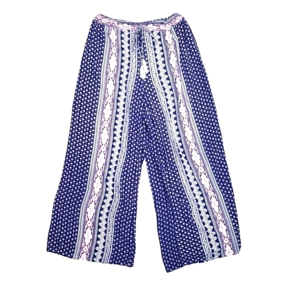 Murron Wide Leg Boho Palazzo Pants Size M - Picture 1 of 8